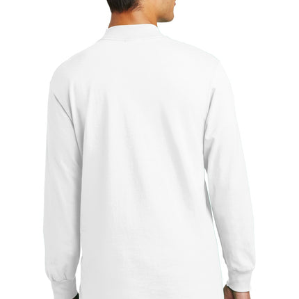 Port & Company ®  Long Sleeve Essential Pocket Tee.  PC61LSP