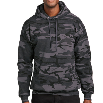 Port & Company ®  Core Fleece Camo Pullover Hooded Sweatshirt. PC78HC