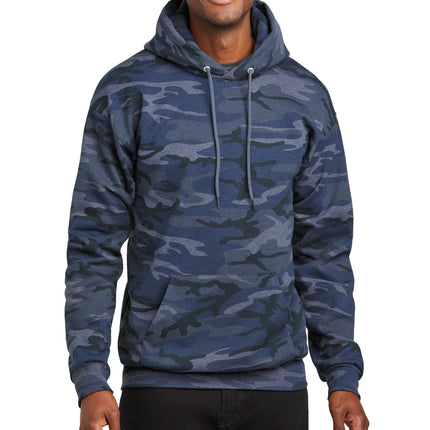 Port & Company ®  Core Fleece Camo Pullover Hooded Sweatshirt. PC78HC