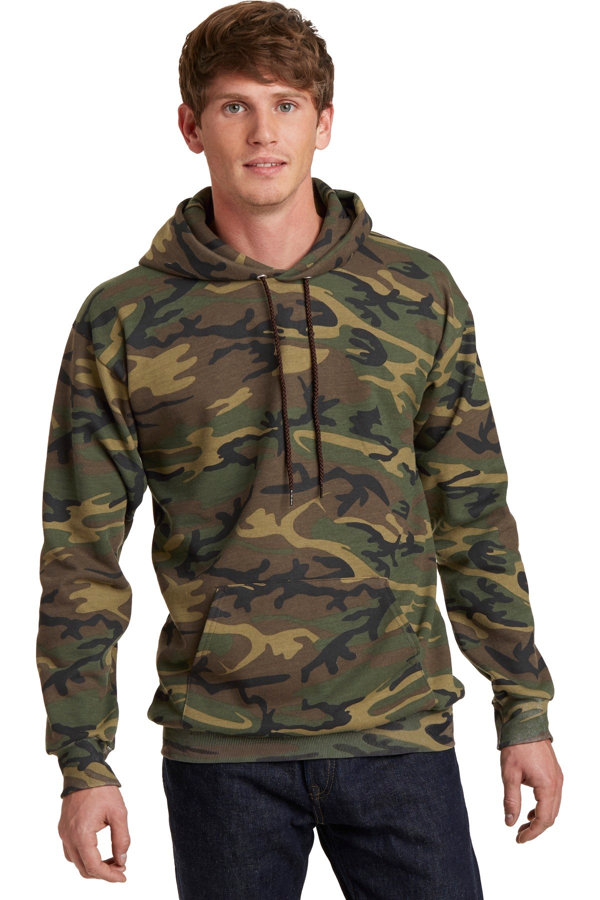 Port & Co™ Core Fleece Camo Pullover Hooded Sweatshirt PC78HC