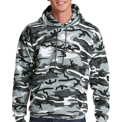 Port & Company ®  Core Fleece Camo Pullover Hooded Sweatshirt. PC78HC