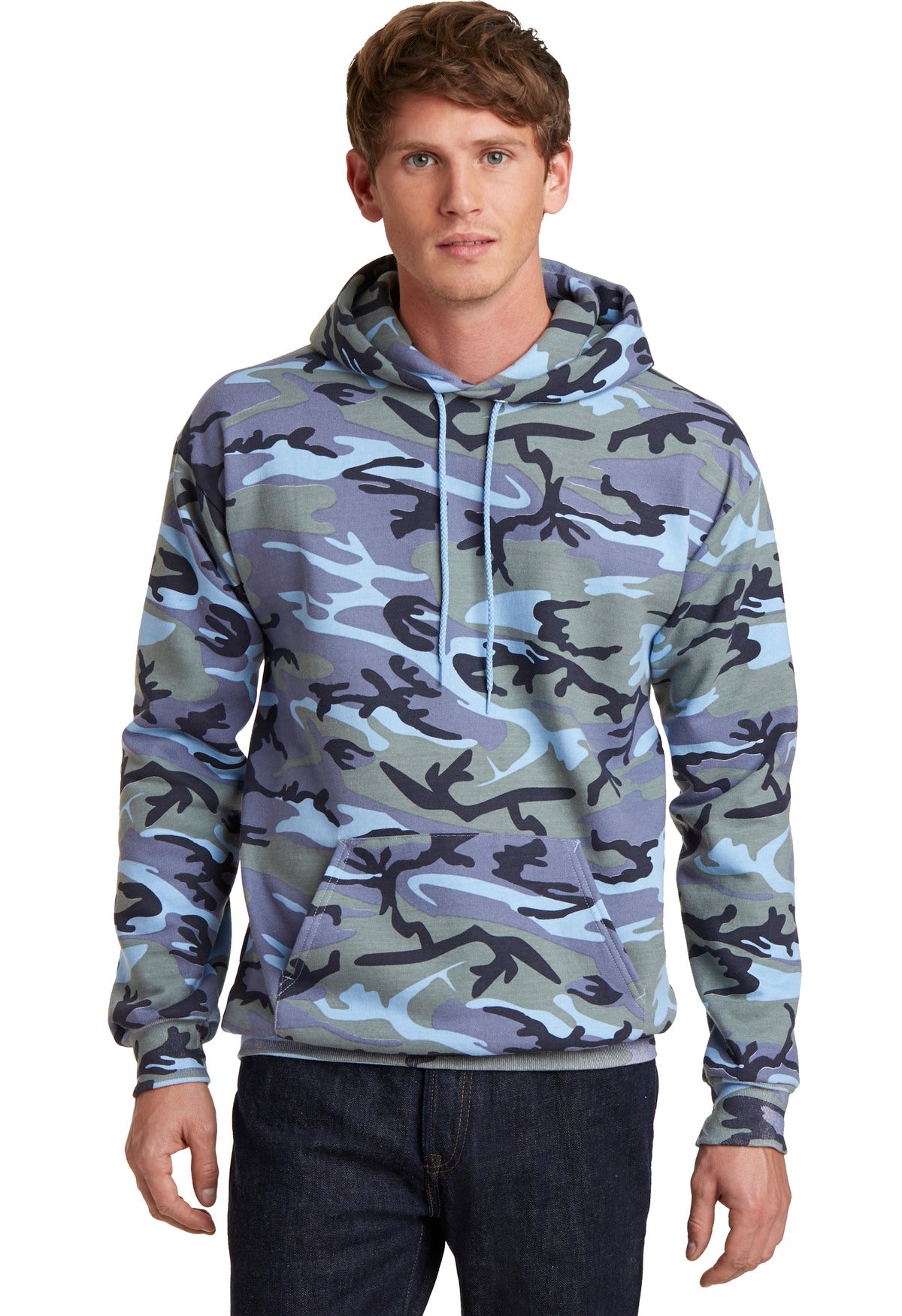 Port & Co™ Core Fleece Camo Pullover Hooded Sweatshirt PC78HC