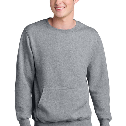 Port & Company ®  Essential Fleece Full-Zip Hooded Sweatshirt.  PC90ZH