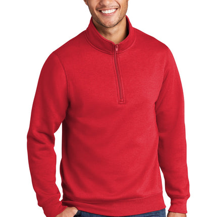 Port & Company  ®  Core Fleece 1/4-Zip Pullover Sweatshirt PC78Q