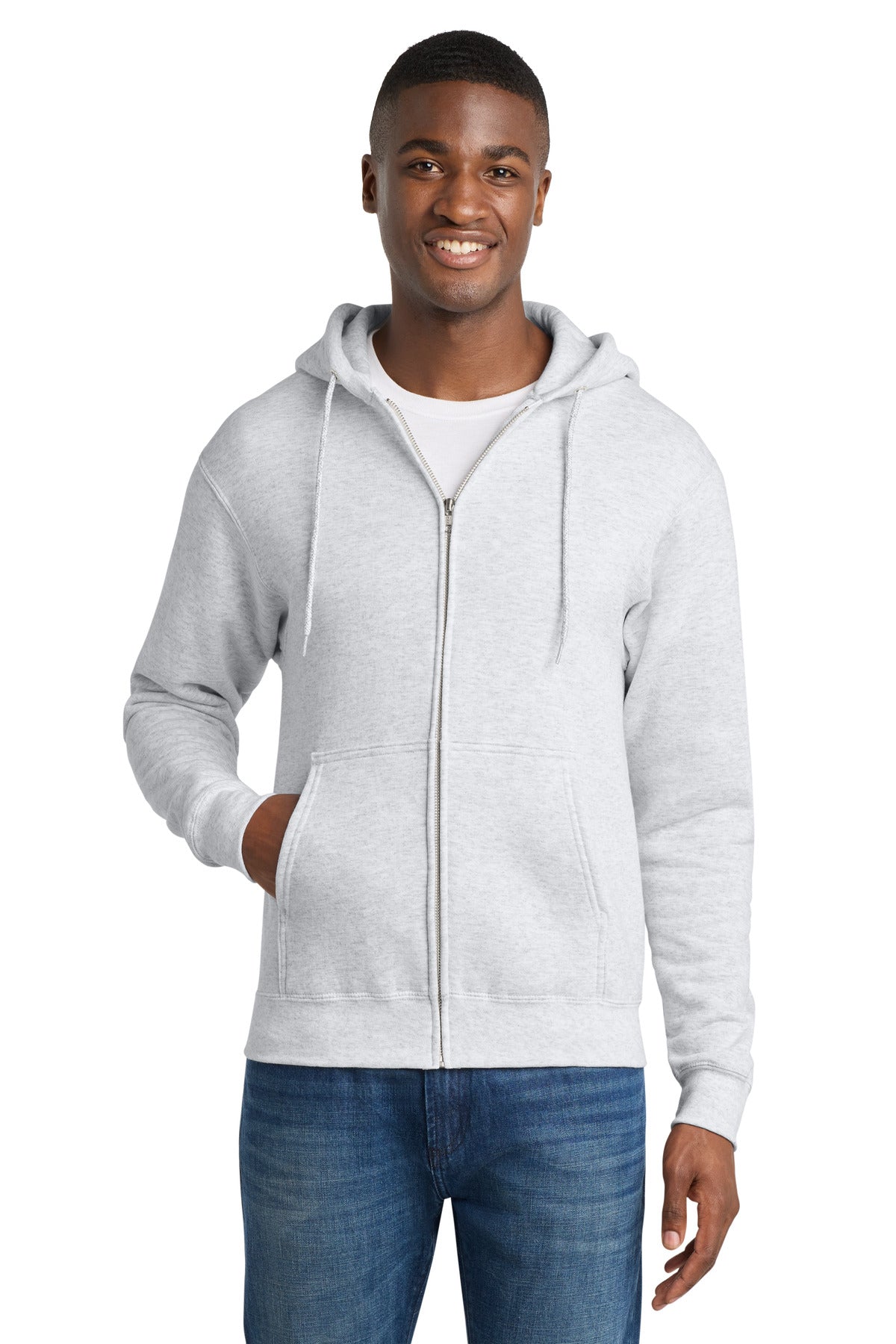 Port & Co™ Core Fleece Full-Zip Hooded Sweatshirt PC78ZH