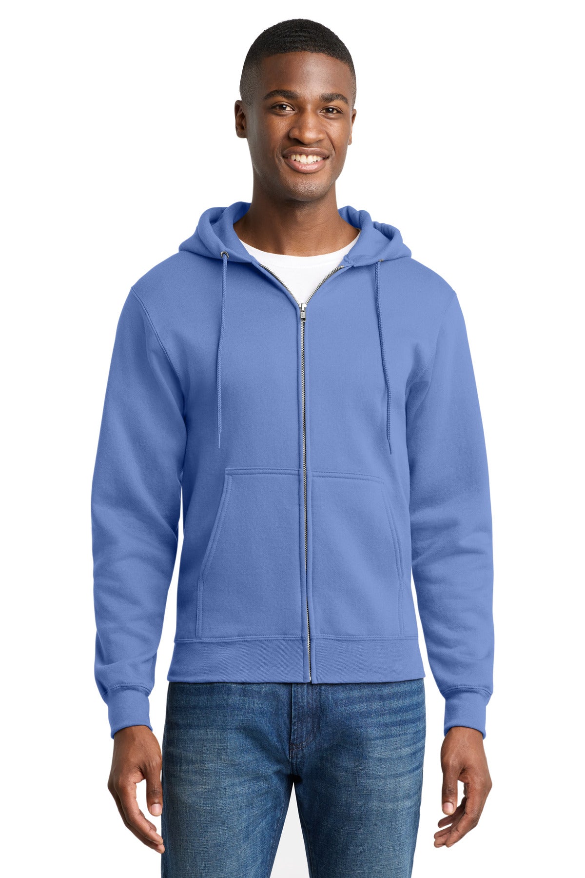 Port & Co™ Core Fleece Full-Zip Hooded Sweatshirt PC78ZH