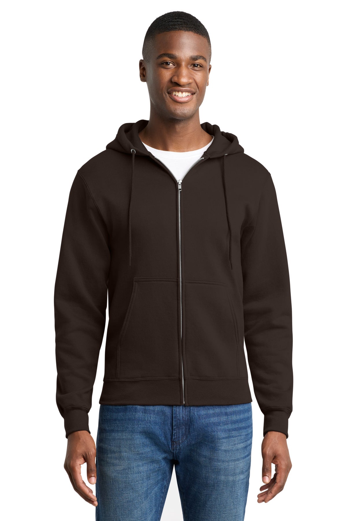 Port & Co™ Core Fleece Full-Zip Hooded Sweatshirt PC78ZH