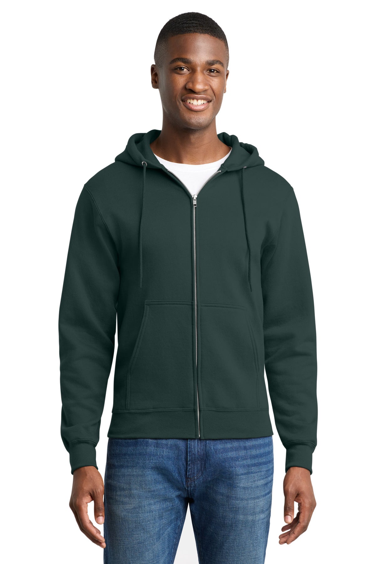 Port & Co™ Core Fleece Full-Zip Hooded Sweatshirt PC78ZH