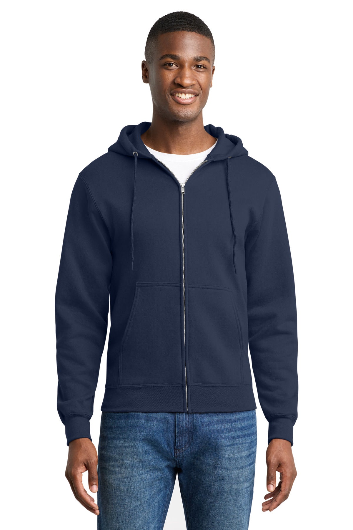 Port & Co™ Core Fleece Full-Zip Hooded Sweatshirt PC78ZH