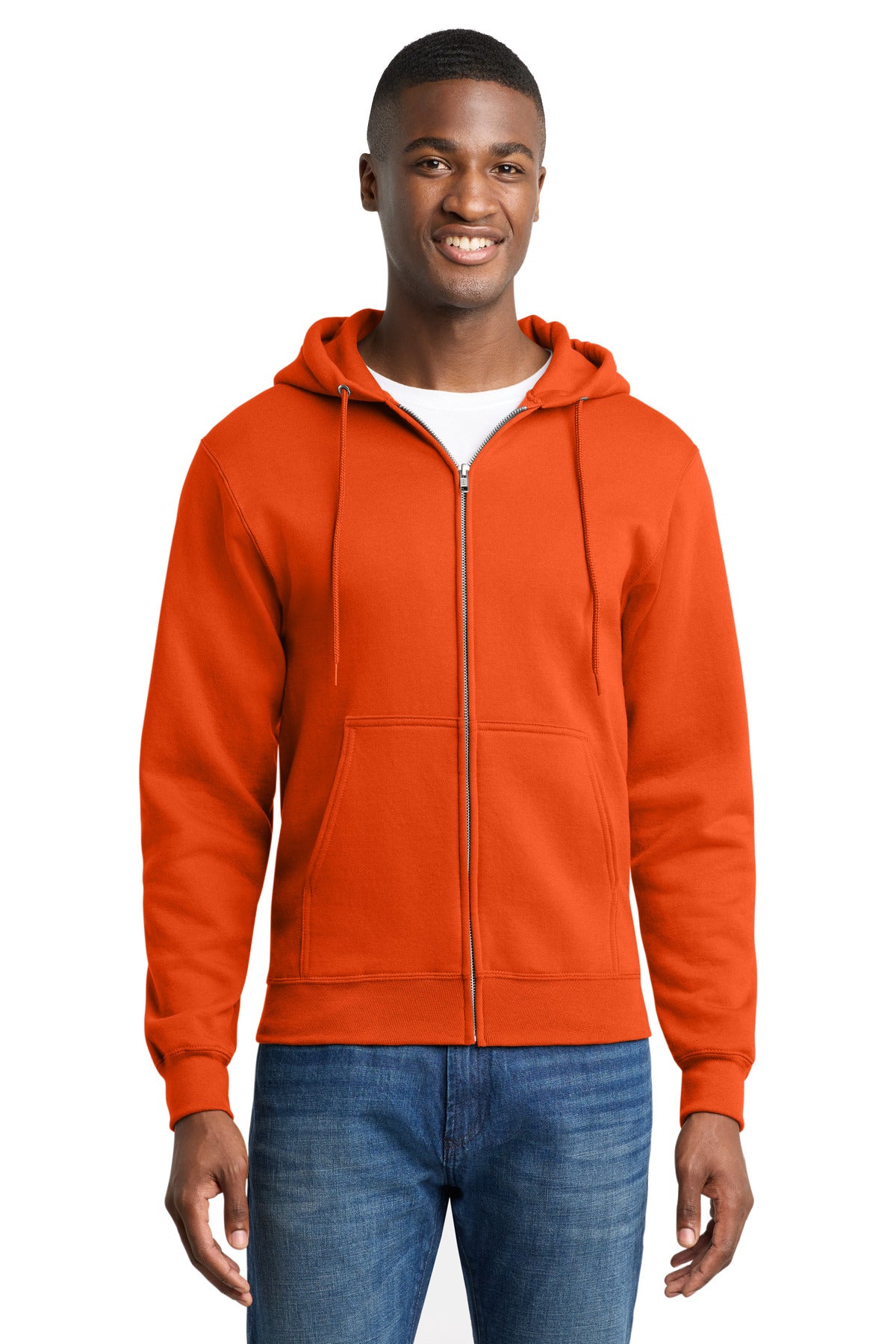 Port & Co™ Core Fleece Full-Zip Hooded Sweatshirt PC78ZH