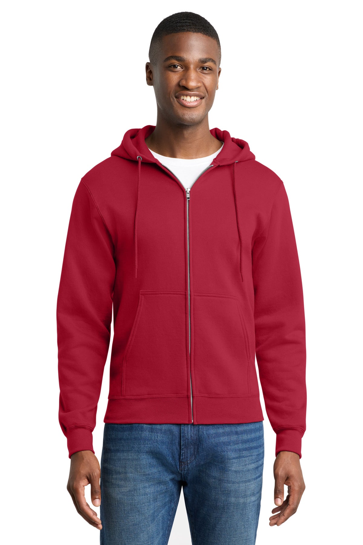 Port & Co™ Core Fleece Full-Zip Hooded Sweatshirt PC78ZH