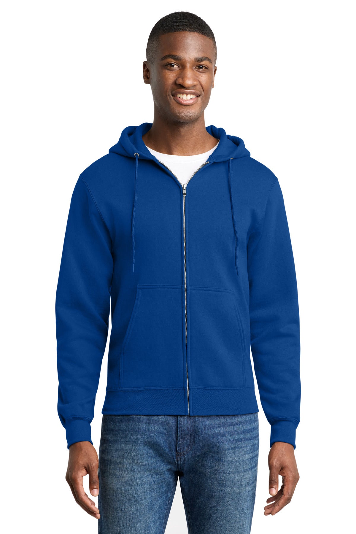 Port & Co™ Core Fleece Full-Zip Hooded Sweatshirt PC78ZH