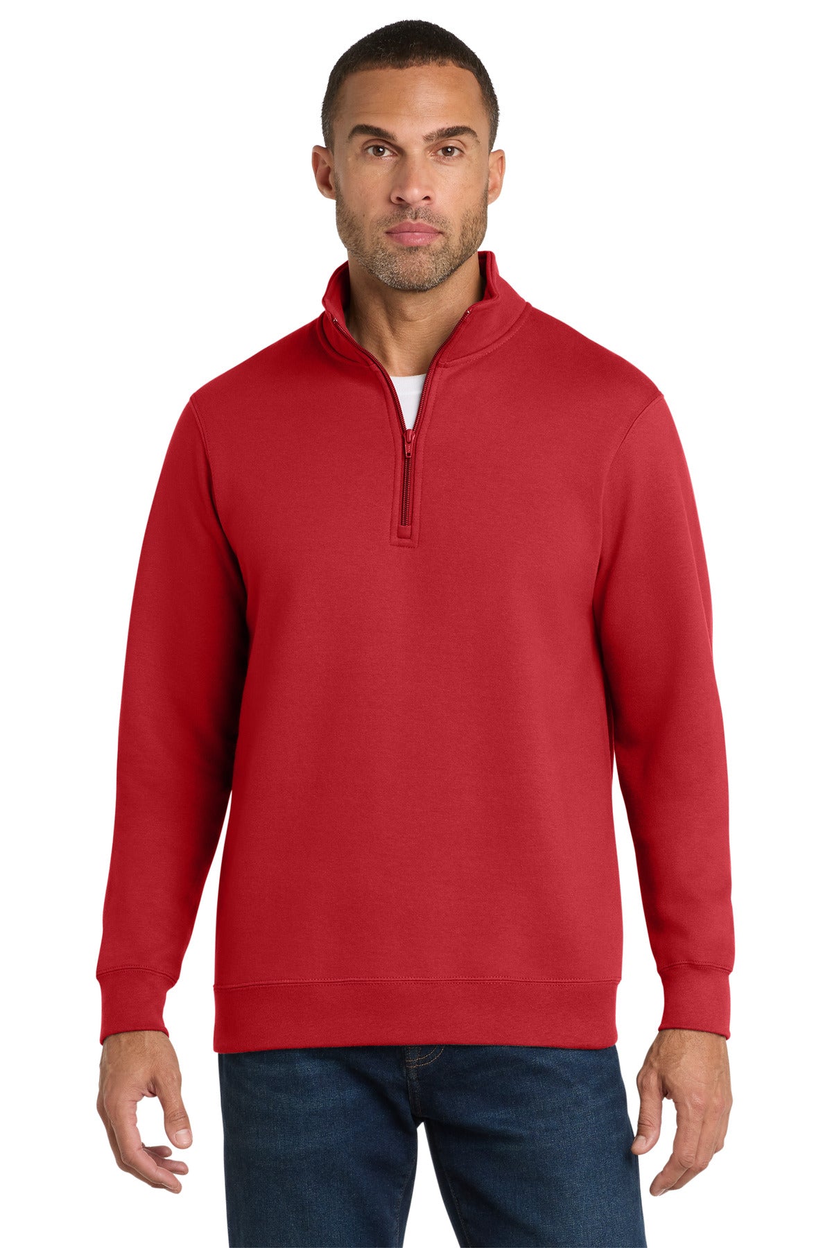 Port & Co™ Fan Favorite Fleece 1/4-Zip Pullover Sweatshirt PC850Q