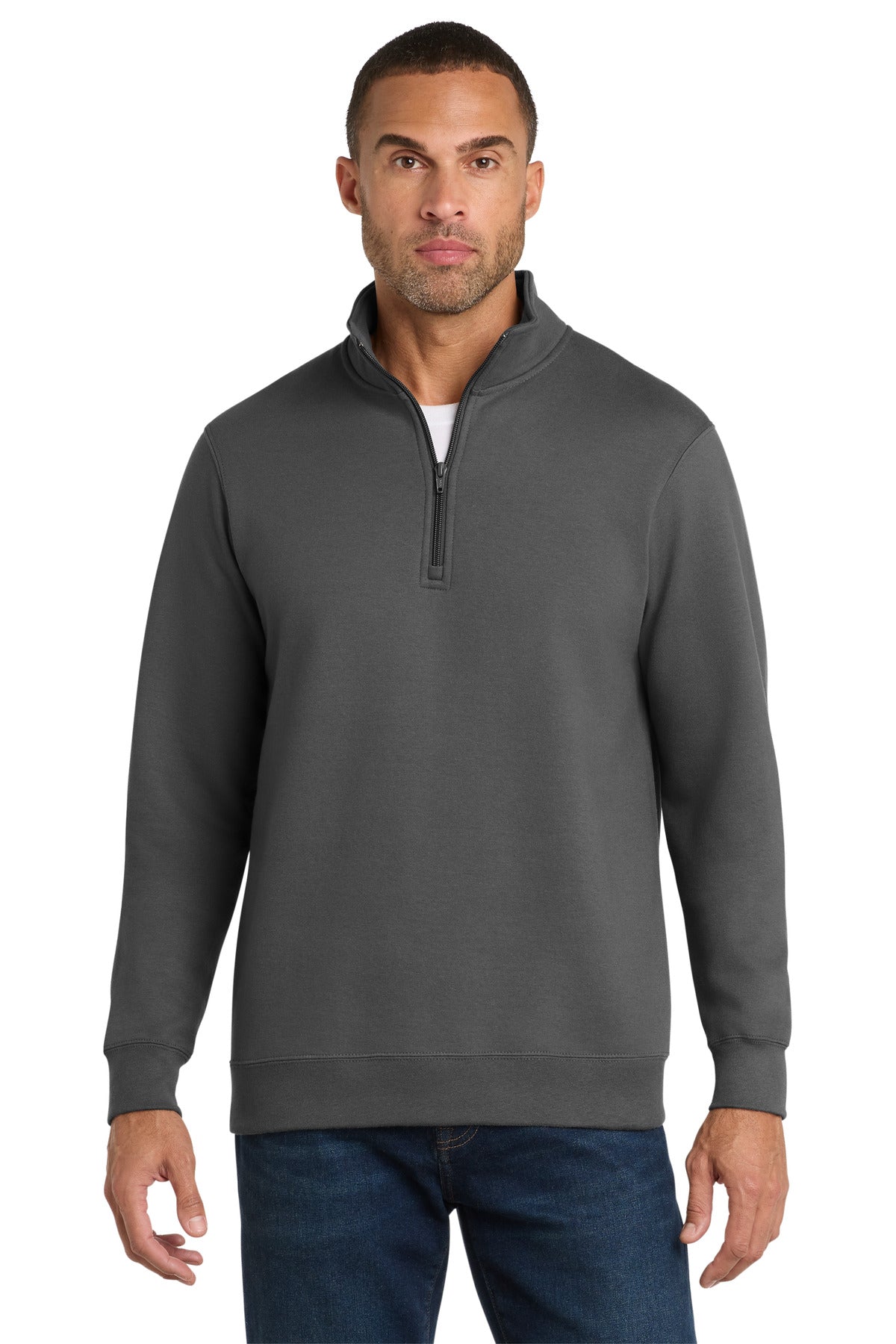 Port & Co™ Fan Favorite Fleece 1/4-Zip Pullover Sweatshirt PC850Q