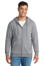 Port & Co™ Fan Favorite Fleece Full-Zip Hooded Sweatshirt PC850ZH