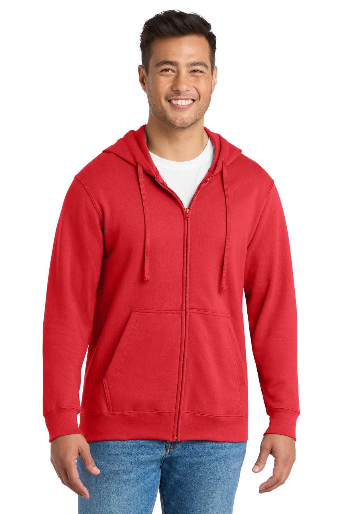 Port & Co™ Fan Favorite Fleece Full-Zip Hooded Sweatshirt PC850ZH