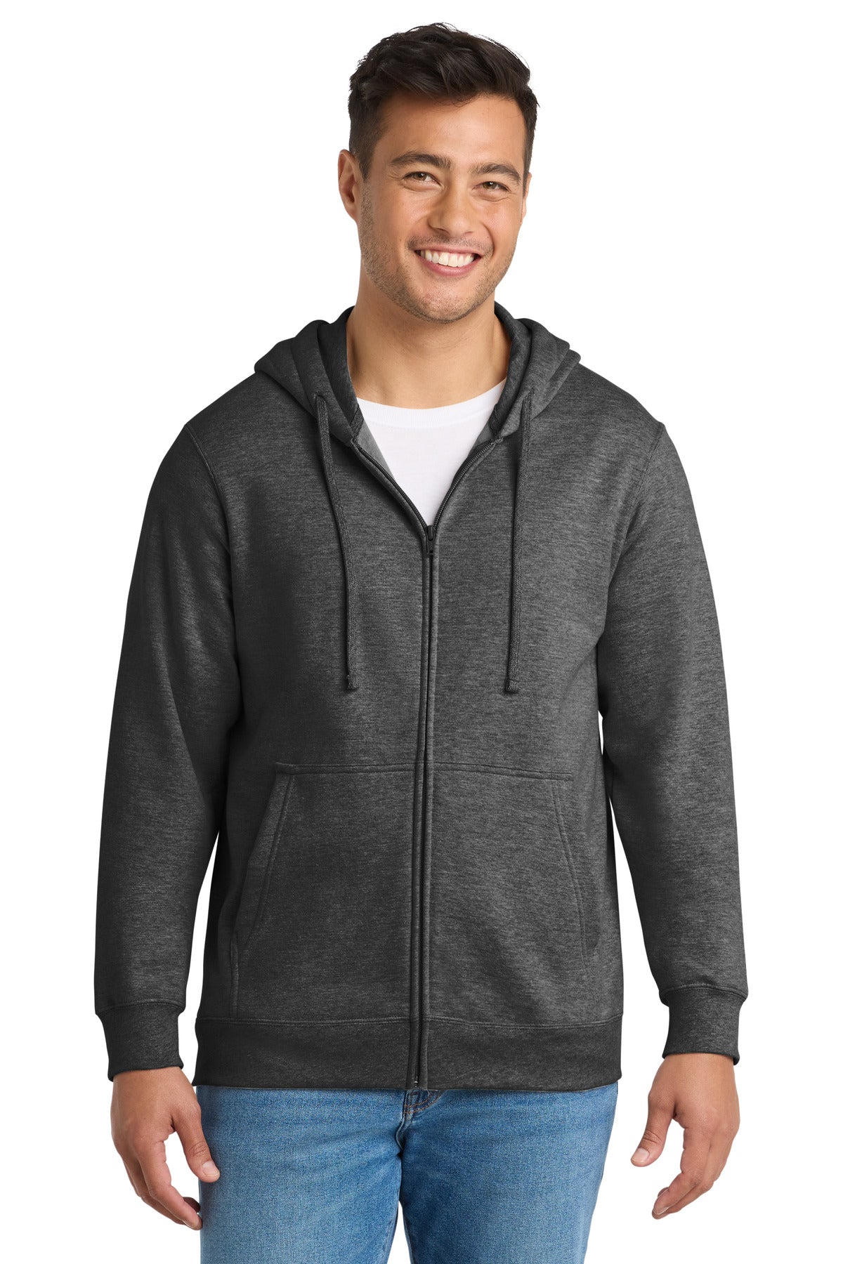 Port & Co™ Fan Favorite Fleece Full-Zip Hooded Sweatshirt PC850ZH