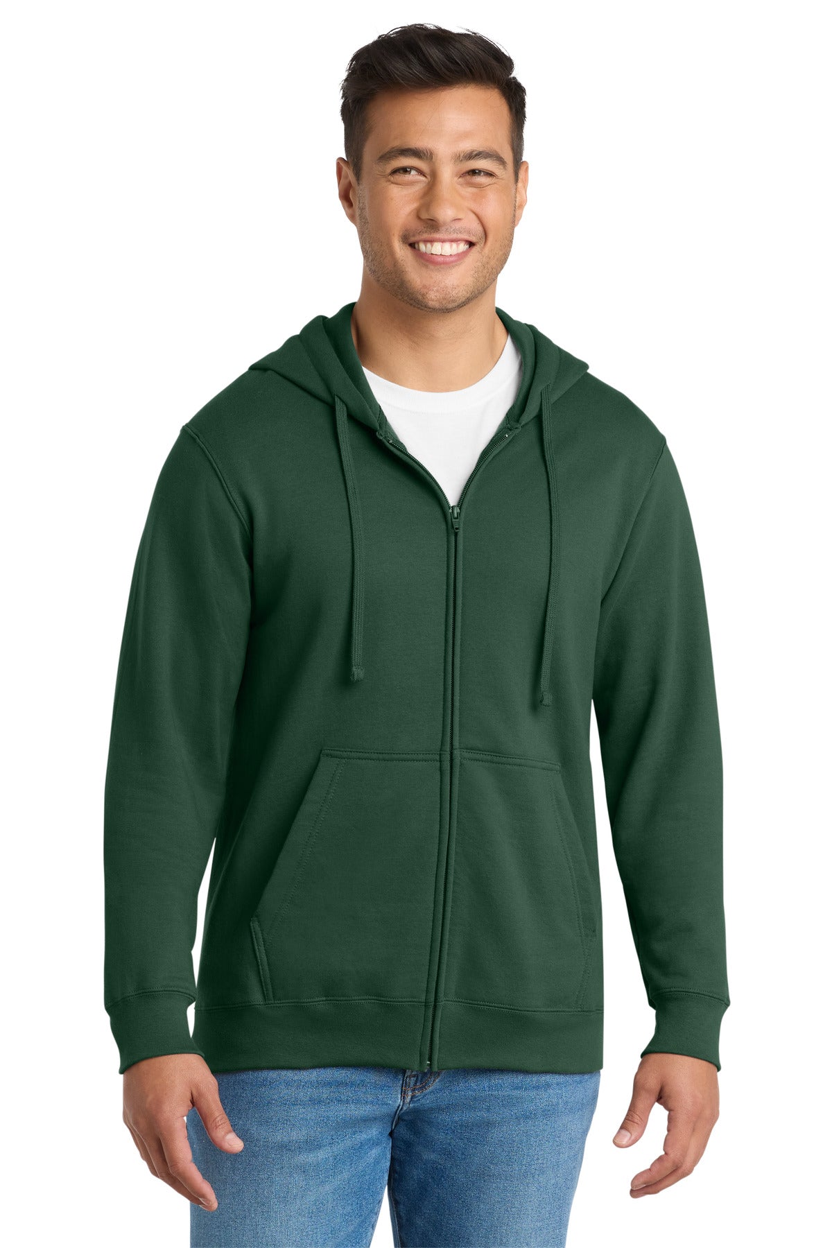Port & Co™ Fan Favorite Fleece Full-Zip Hooded Sweatshirt PC850ZH