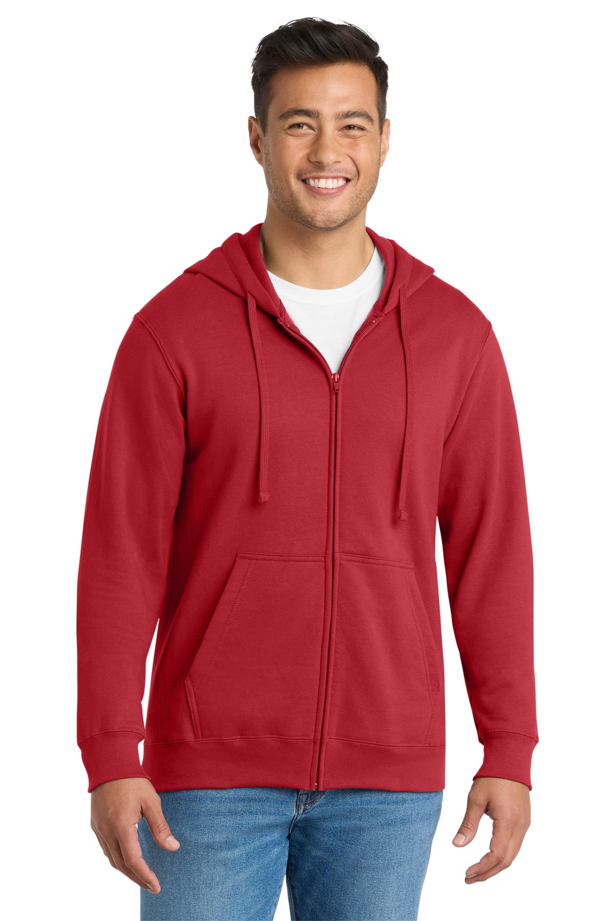Port & Co™ Fan Favorite Fleece Full-Zip Hooded Sweatshirt PC850ZH