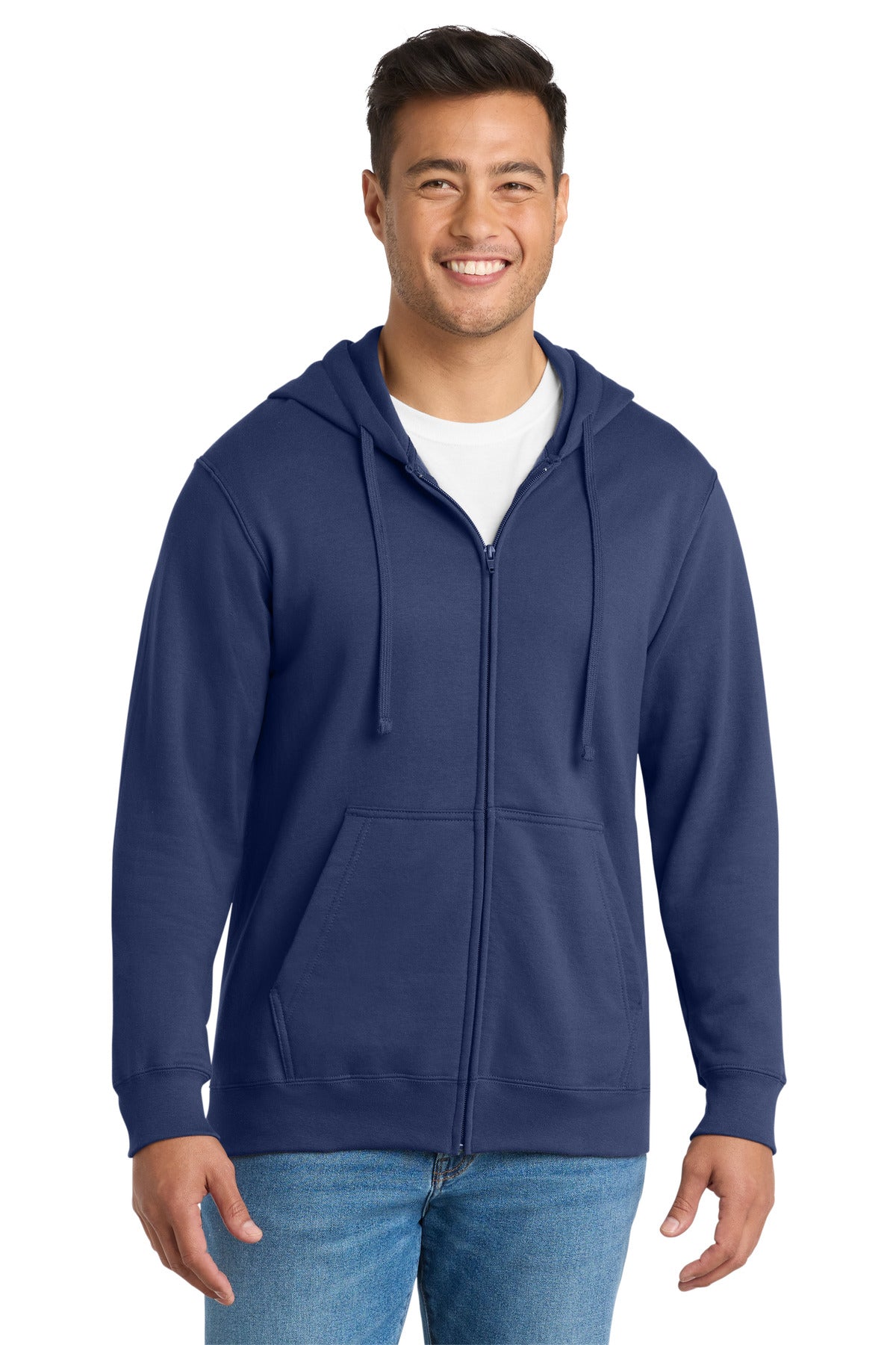 Port & Co™ Fan Favorite Fleece Full-Zip Hooded Sweatshirt PC850ZH