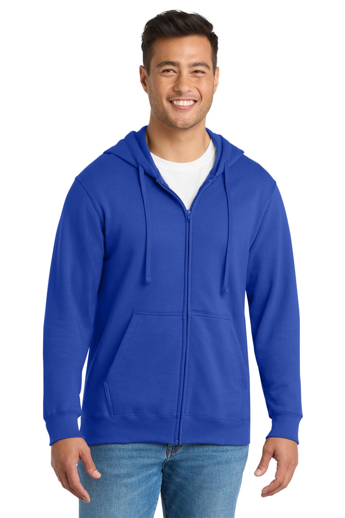 Port & Co™ Fan Favorite Fleece Full-Zip Hooded Sweatshirt PC850ZH