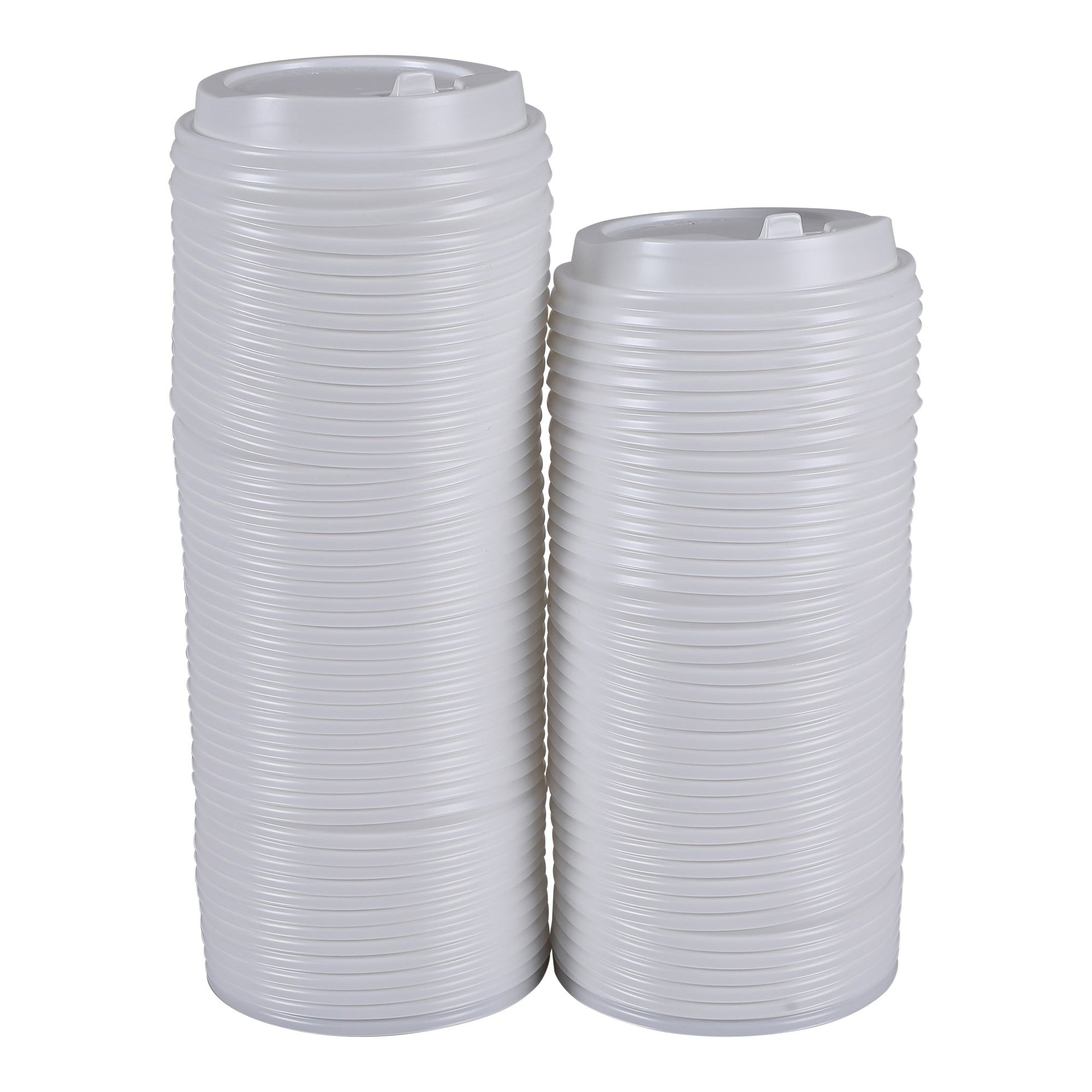 Empress Dome Lid for 10-20oz Paper Hot Cups White 10 / 100 cs