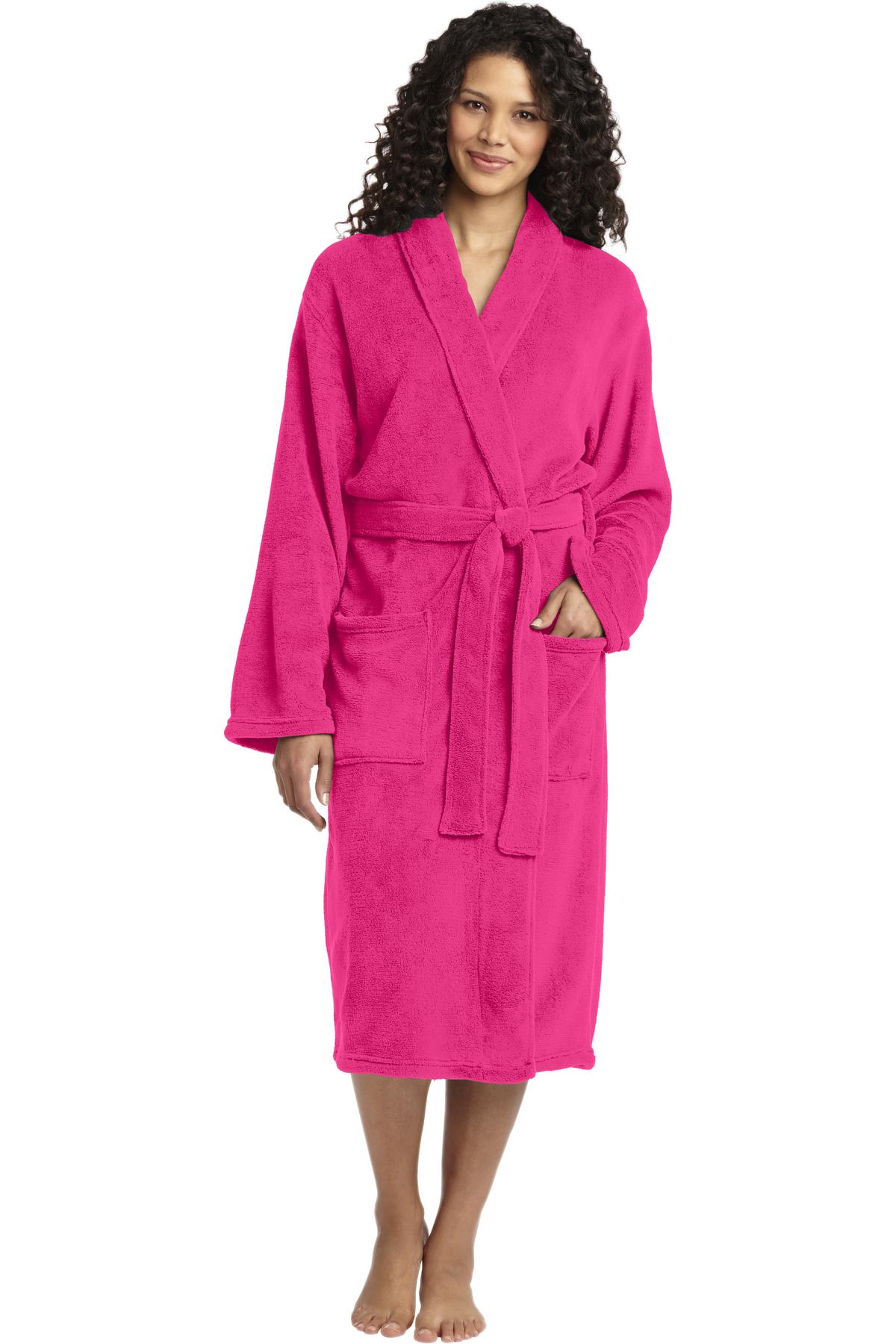 Port Authority® Plush Microfleece Shawl Collar Robe R102