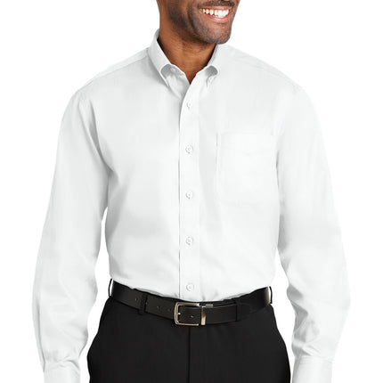 Red House ®  -  Dobby Non-Iron Button-Down Shirt. RH60