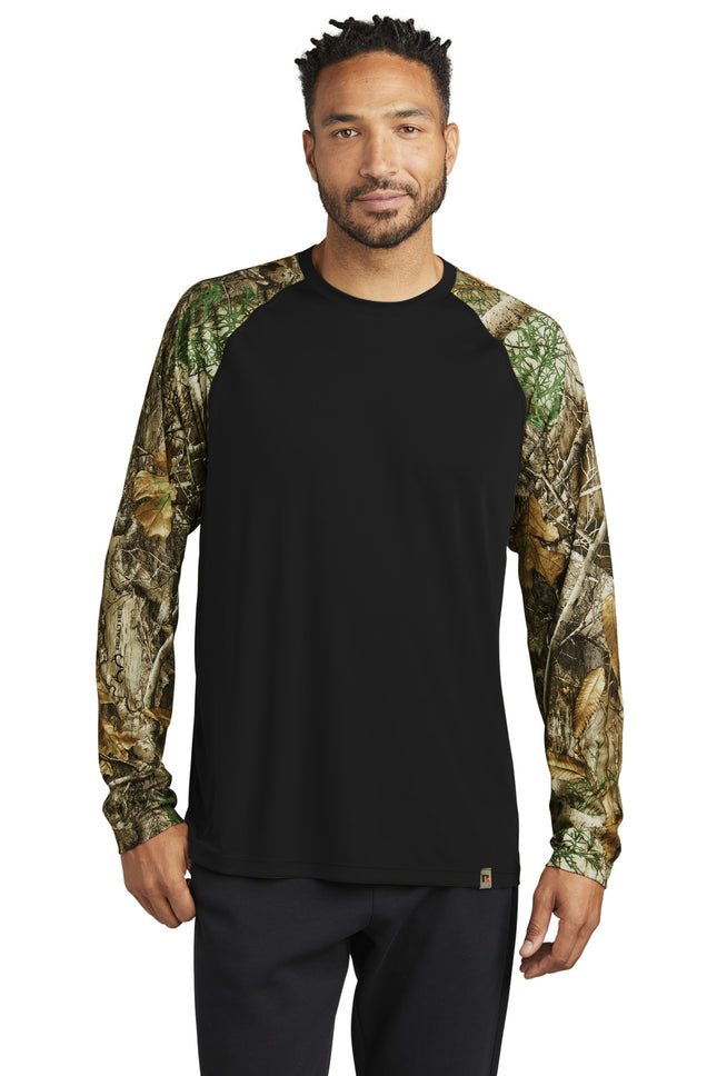 Russell Outdoors   Realtree ®  Colorblock Performance Long Sleeve Tee RU151LS