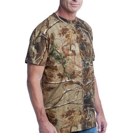 Russell Outdoors  - Realtree ®  Explorer 100% Cotton T-Shirt with Pocket. S021R