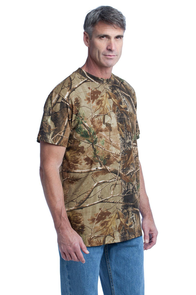 Russell Outdoors  - Realtree ®  Explorer 100% Cotton T-Shirt with Pocket. S021R