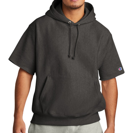 Champion  ®   Reverse Weave  ®   Short Sleeve Hooded Sweatshirt S101SS