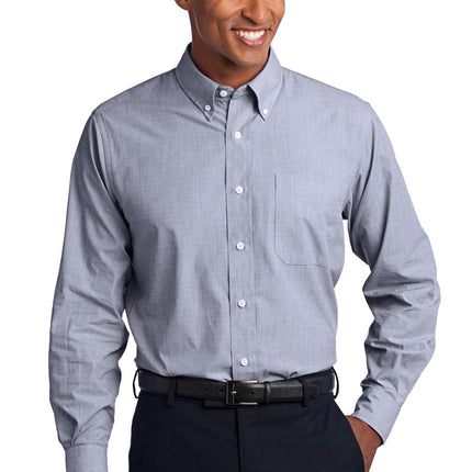Port Authority ®  Crosshatch Easy Care Shirt. S640
