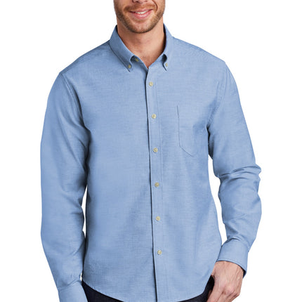 Port Authority  ®   Untucked Fit SuperPro    Oxford  S651