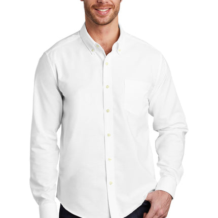 Port Authority  ®   Untucked Fit SuperPro    Oxford  S651