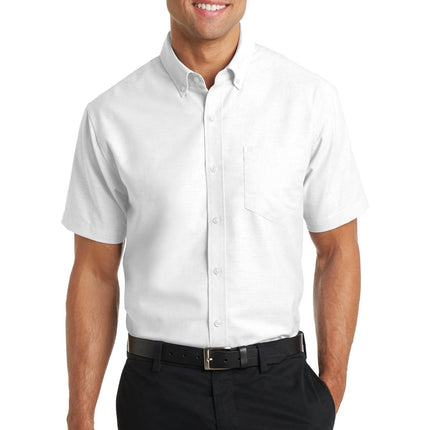 Port Authority ®  Short Sleeve SuperPro   Oxford Shirt. S659