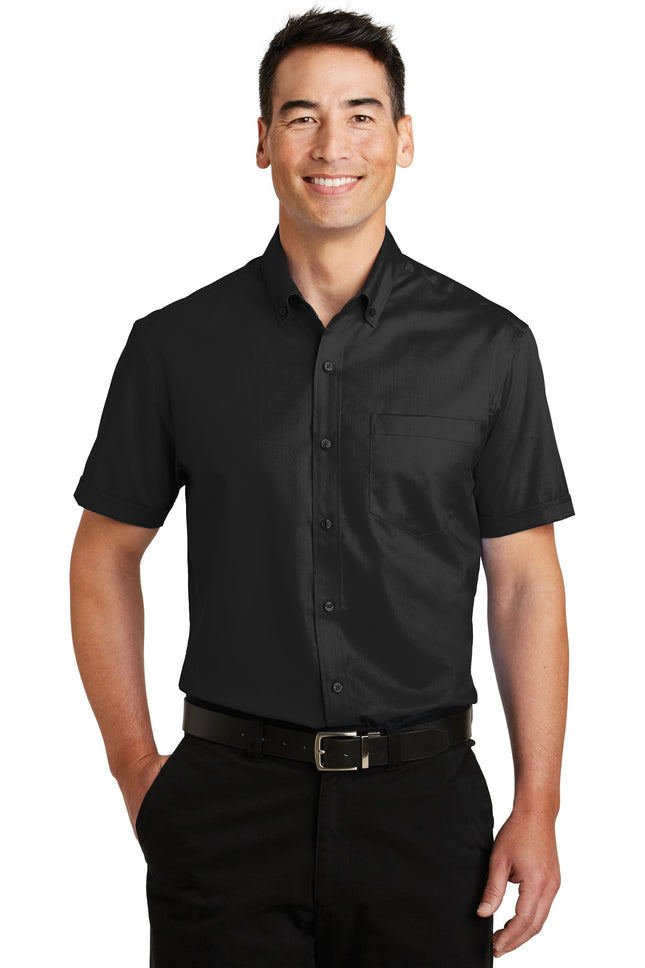 Port Authority ®  Short Sleeve SuperPro   Twill Shirt. S664