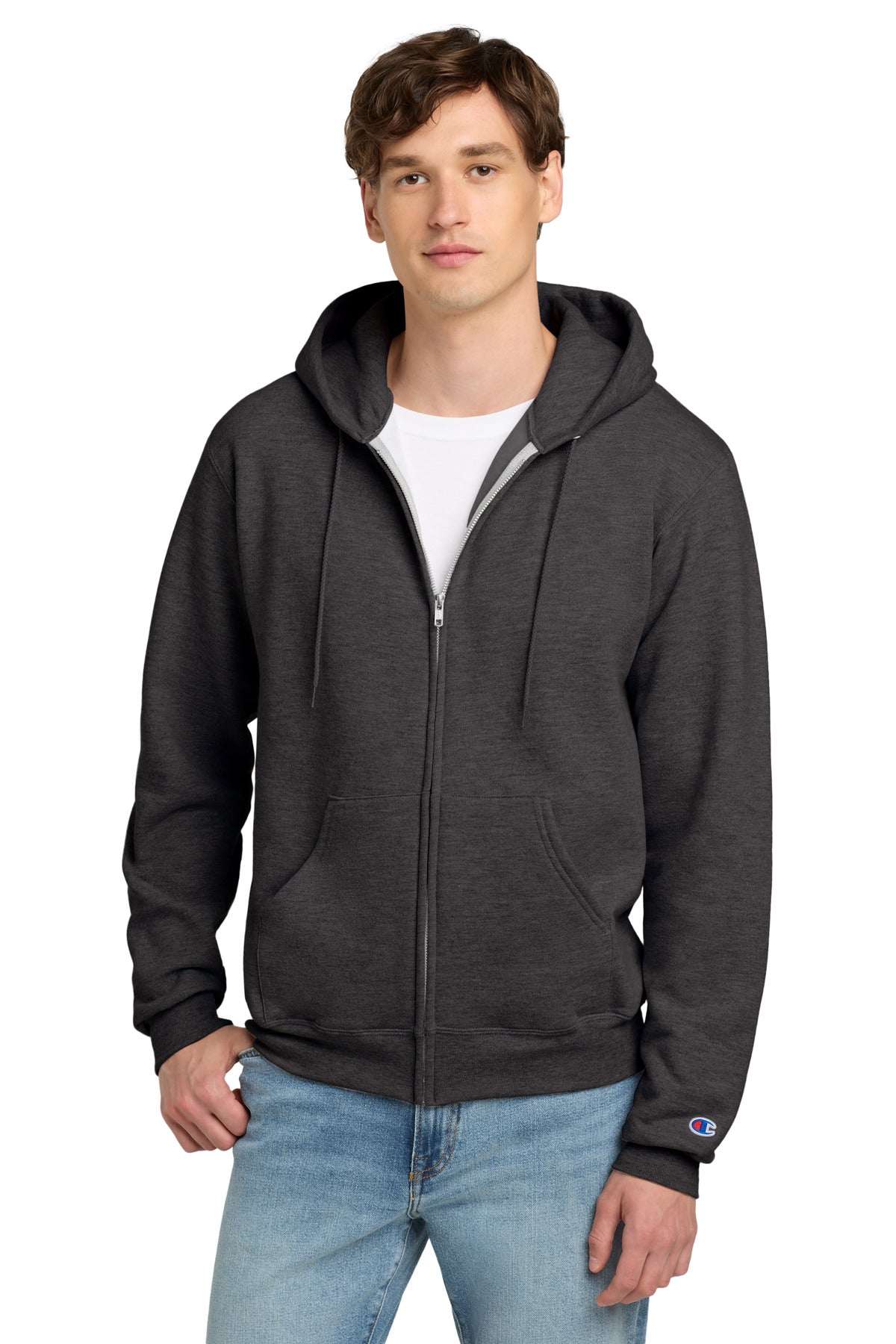Champion® Powerblend® Full-Zip Hoodie S800