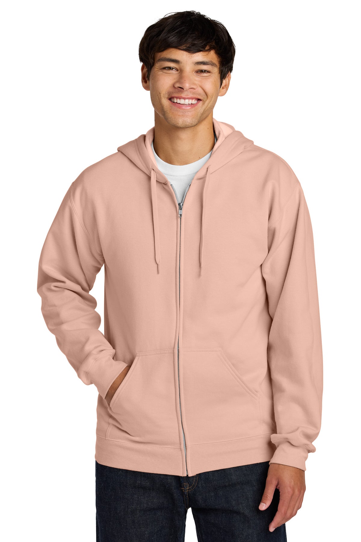 Gildan Softstyle® Midweight Fleece Full-Zip Hooded Sweatshirt SF600
