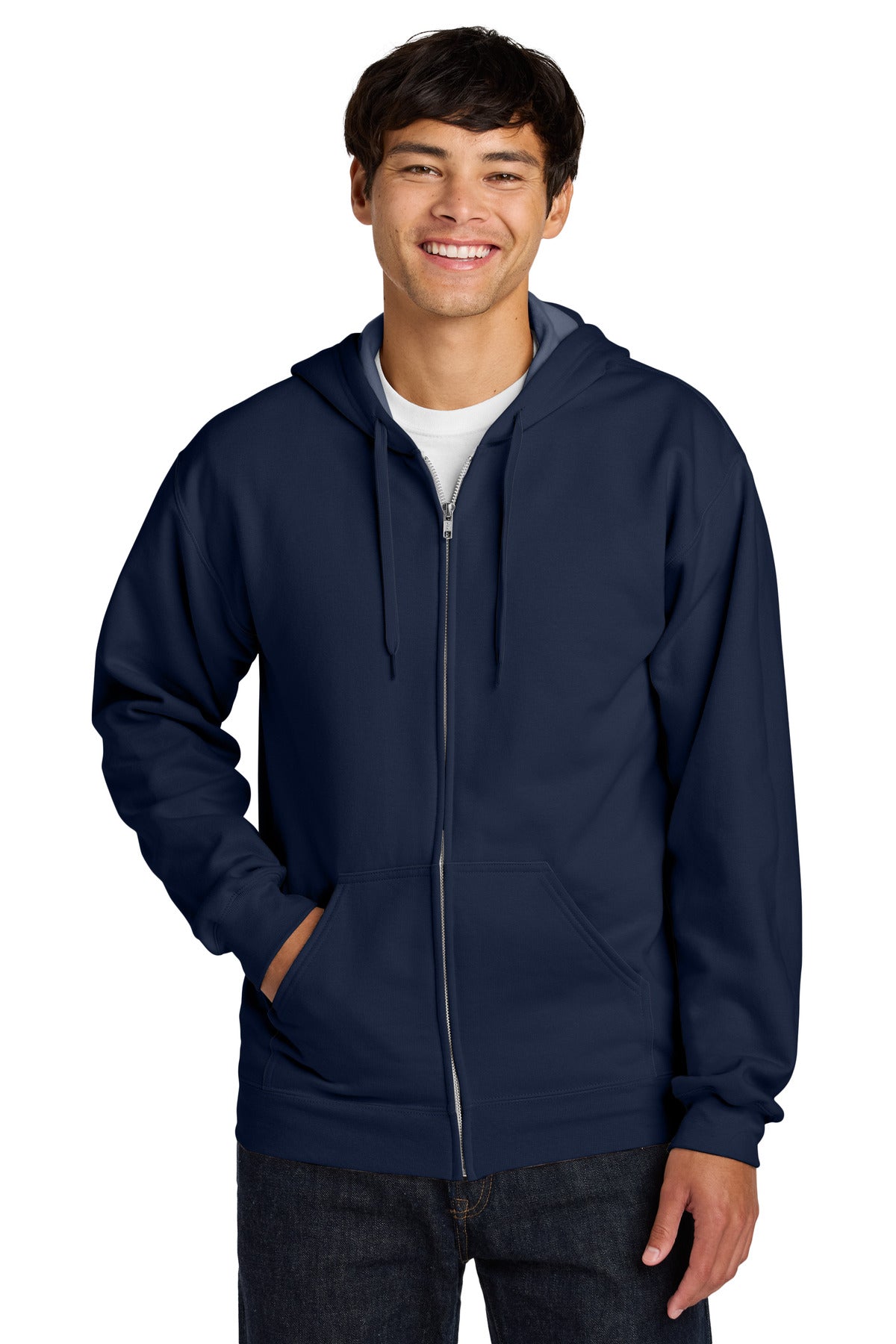 Gildan Softstyle® Midweight Fleece Full-Zip Hooded Sweatshirt SF600