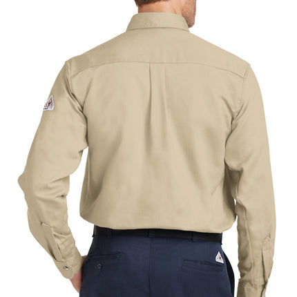 Bulwark ®  EXCEL FR ®  ComforTouch ®  Dress Uniform Shirt. SLU2