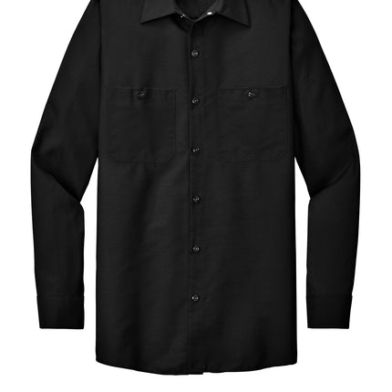 Red Kap ®  Long Size, Short Sleeve Industrial Work Shirt. SP24LONG