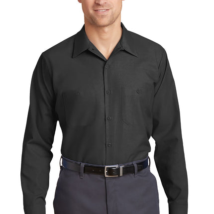 Red Kap ®  Long Sleeve Industrial Work Shirt.  SP14