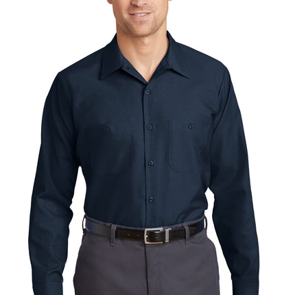 Red Kap ®  Long Sleeve Industrial Work Shirt.  SP14