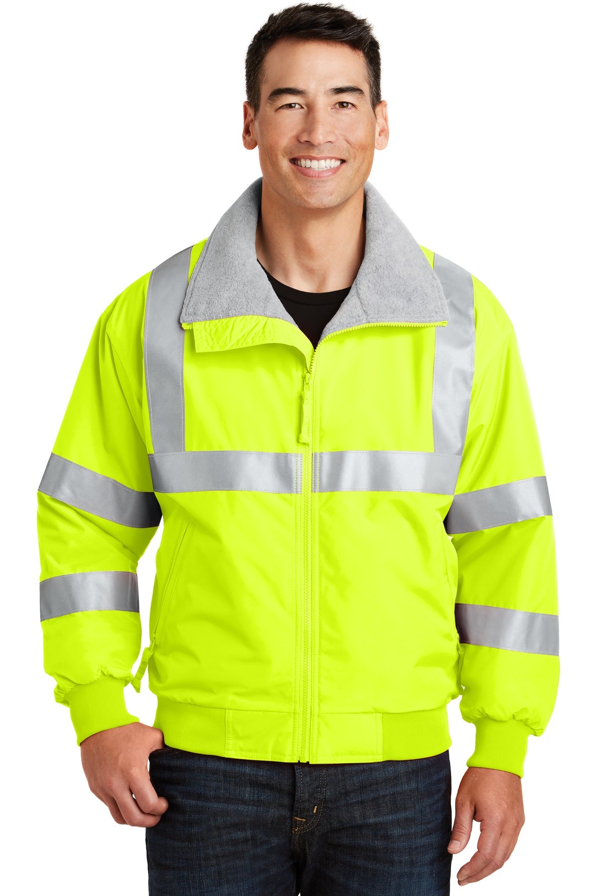 Port Authority® Enhanced Visibility Challenger Jacket with Reflective Taping SRJ754
