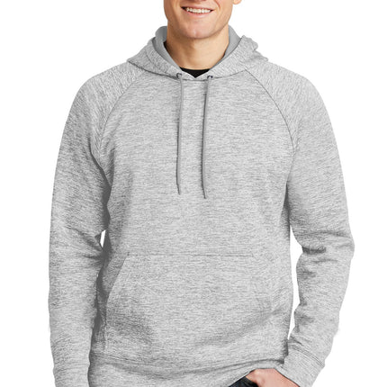 Sport-Tek ®  PosiCharge ®  Electric Heather Fleece Hooded Pullover. ST225