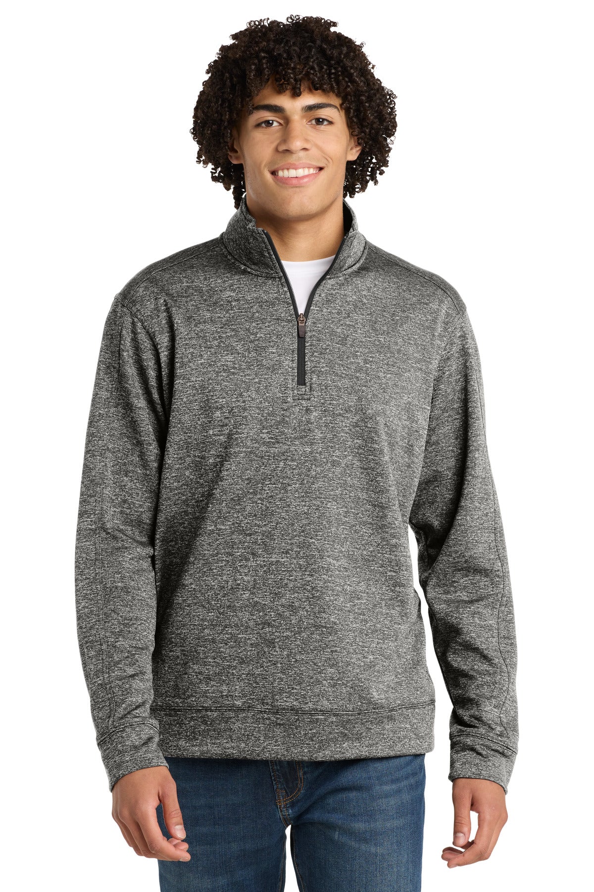 Sport-Tek® PosiCharge® Electric Heather Fleece 1/4-Zip Pullover ST226