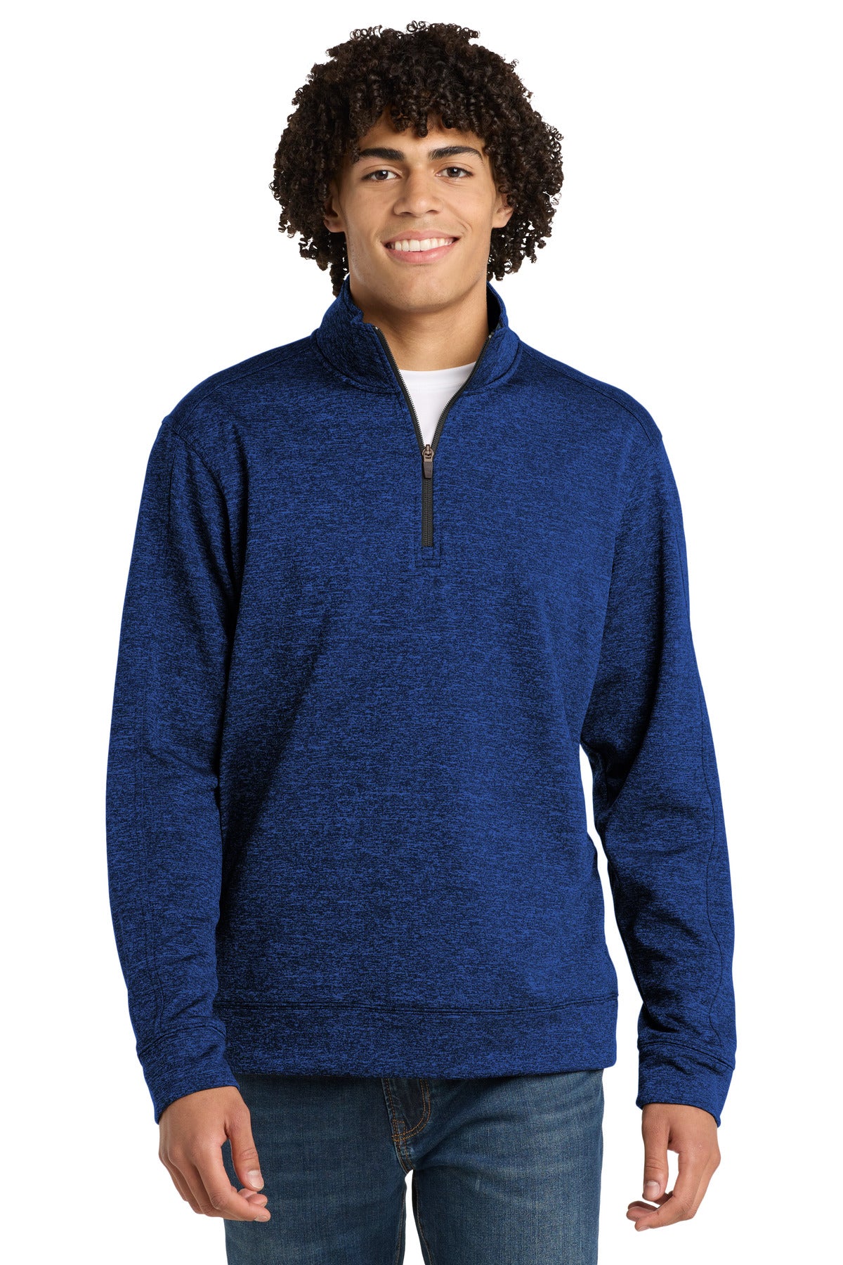 Sport-Tek® PosiCharge® Electric Heather Fleece 1/4-Zip Pullover ST226