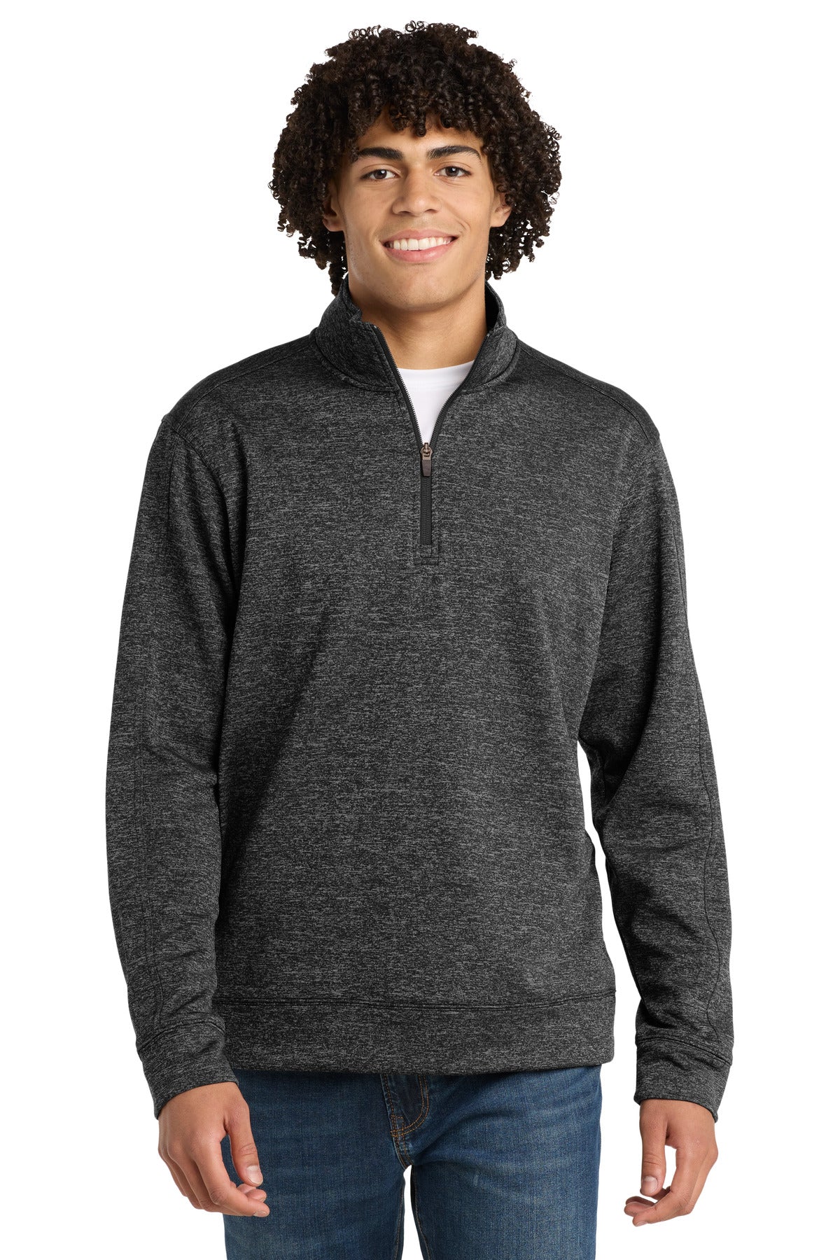 Sport-Tek® PosiCharge® Electric Heather Fleece 1/4-Zip Pullover ST226