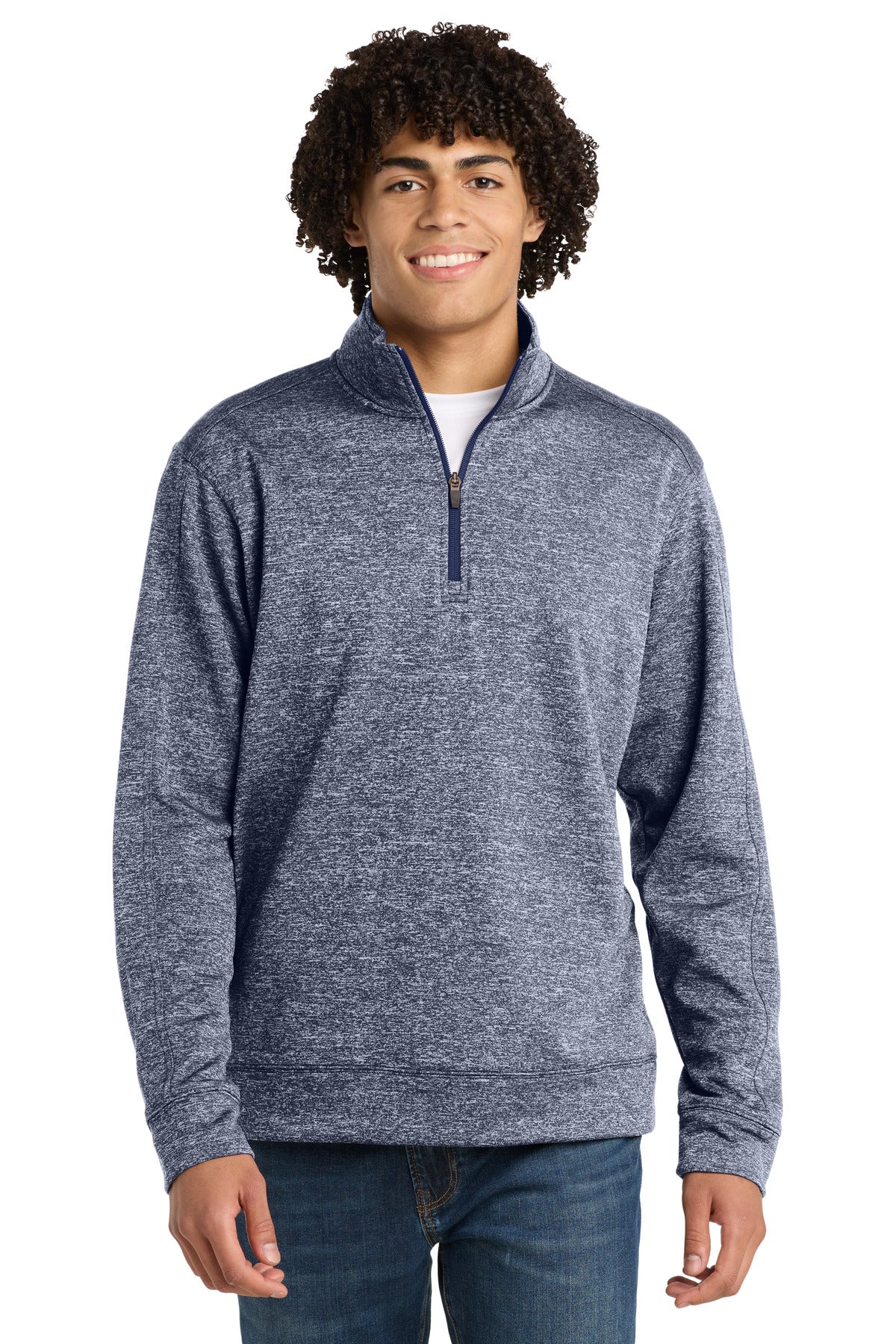 Sport-Tek® PosiCharge® Electric Heather Fleece 1/4-Zip Pullover ST226